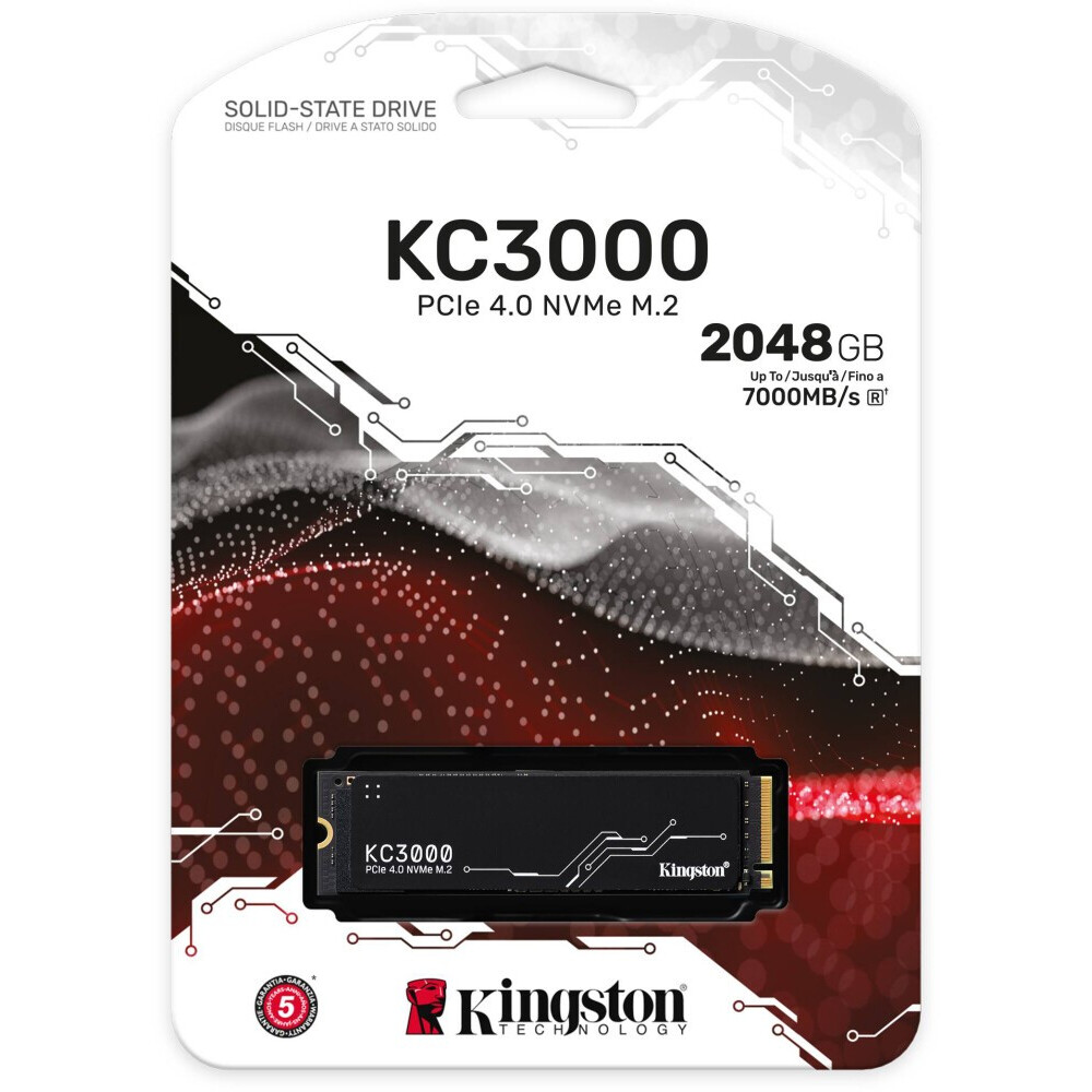 SSD-Speicher 2TB Kingston KC3000 (SKC3000D/2048G) - Foto 2
