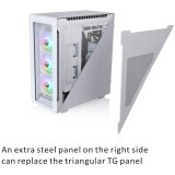 Gehäuse Thermaltake Divider 500 TG ARGB Snow (CA-1T4-00M6WN-01)