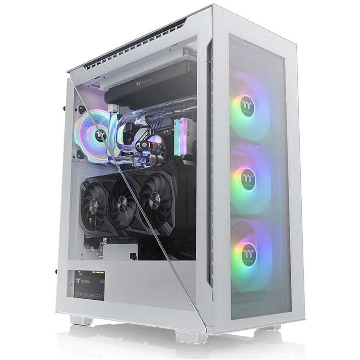 Gehäuse Thermaltake Divider 500 TG ARGB Snow (CA-1T4-00M6WN-01) - Foto 6