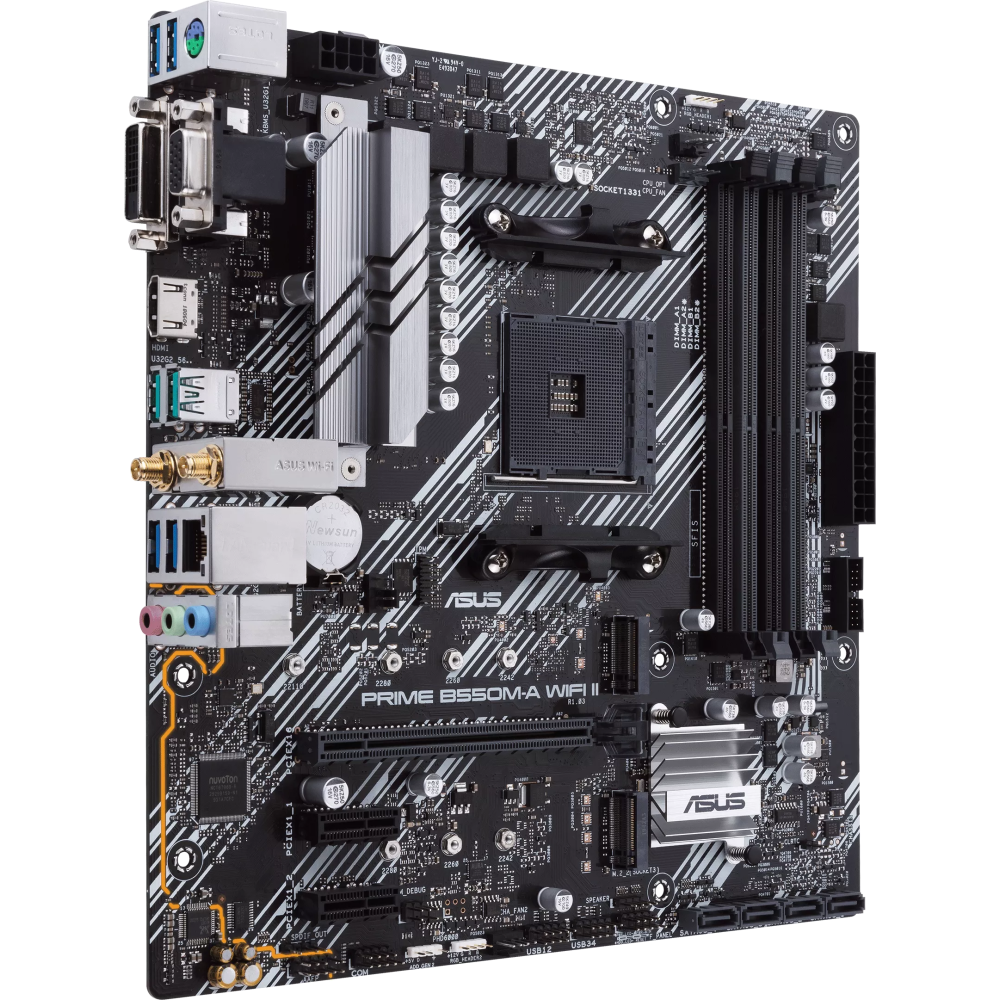 Mainboard ASUS PRIME B550M-A WIFI II - Foto 2