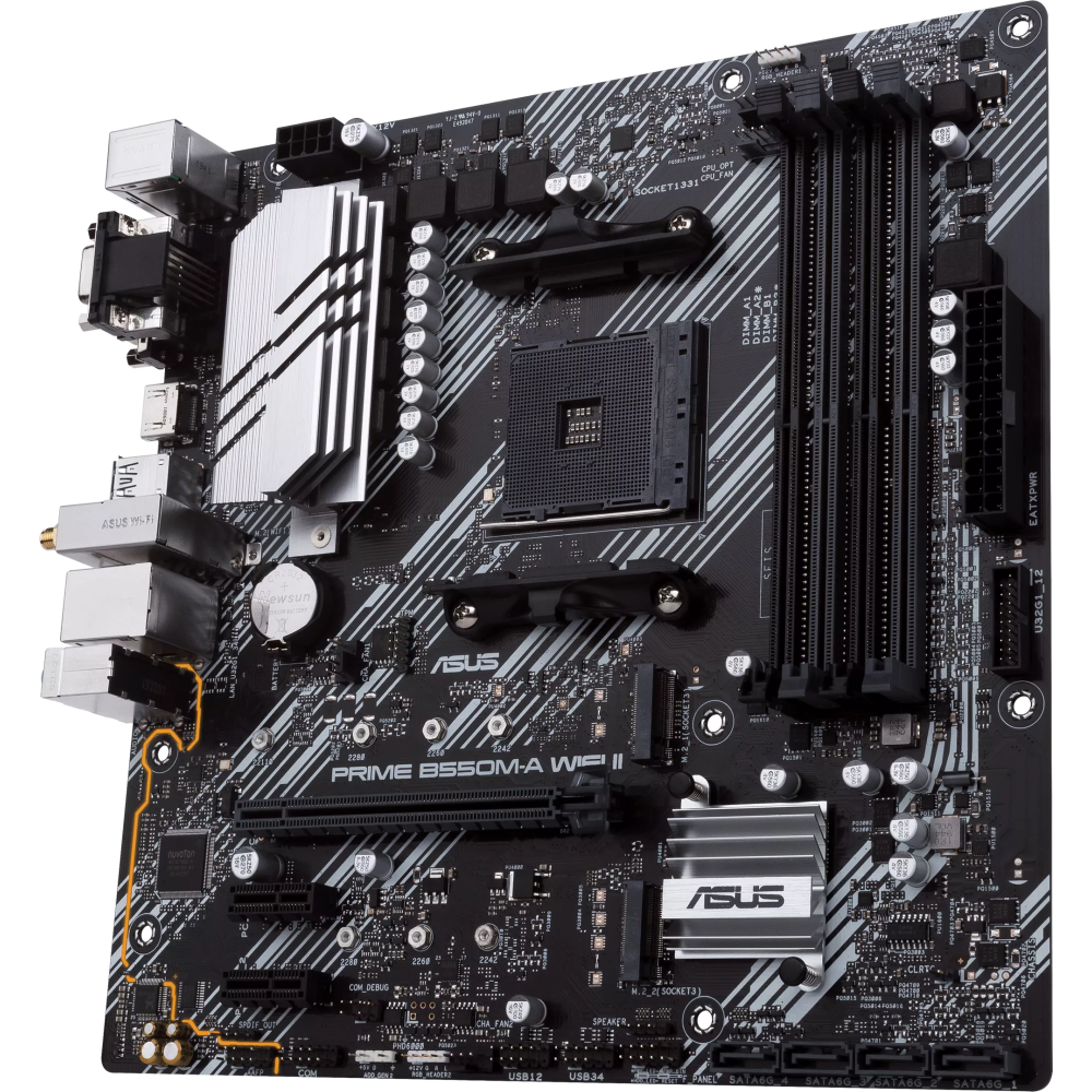 Mainboard ASUS PRIME B550M-A WIFI II - Foto 3
