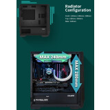 Gehäuse Zalman Z1 Iceberg Black