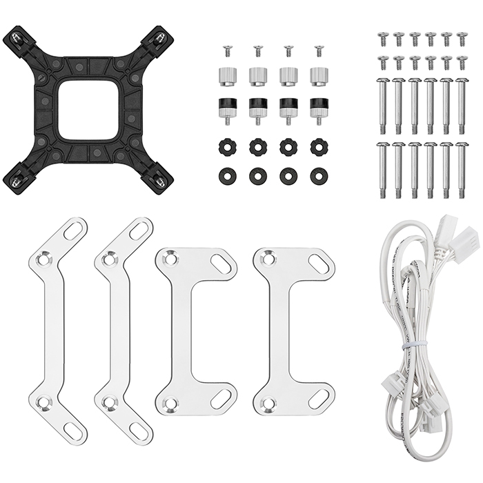 Flüssigkeitskühlsystem DeepCool LM360 WH - R-LM360-WHDMMC-1 - Foto 5