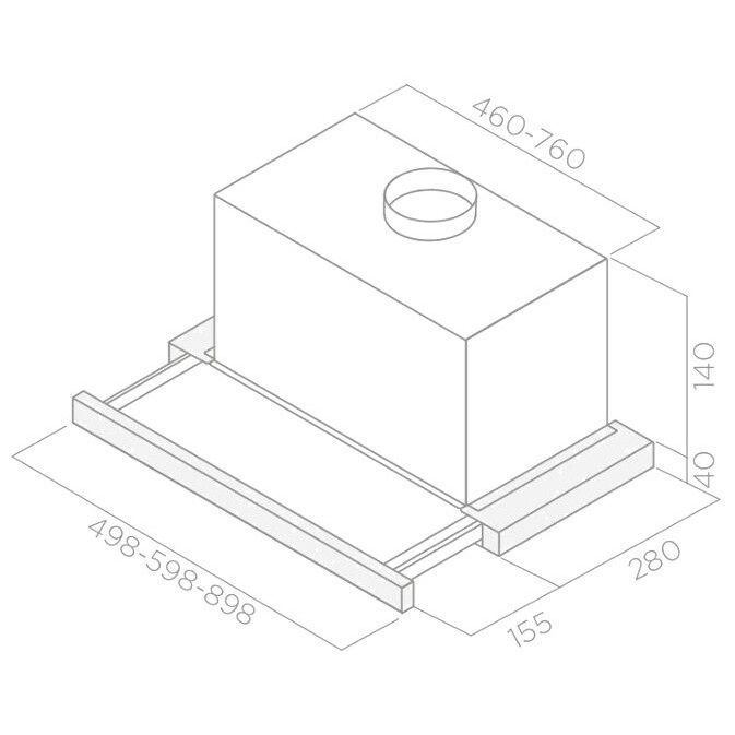 hotte Elica Elite 14 Lux WH/A/60 - PRF0037990B - photo 3