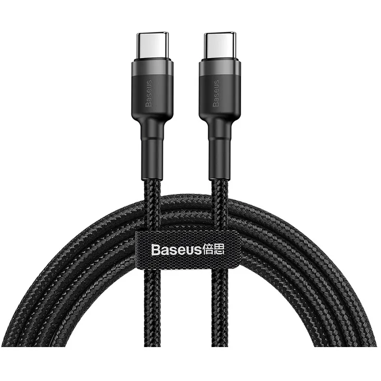 Kabel USB Type-C - USB Type-C, 1m, Baseus CATKLF-GG1
