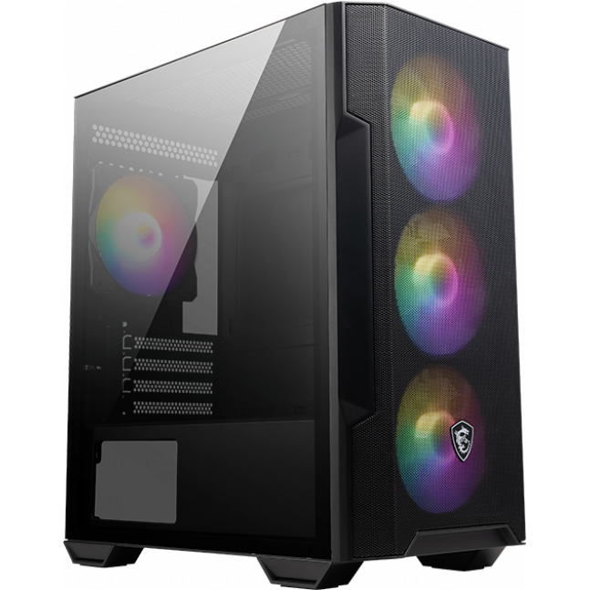 Gehäuse MSI MAG FORGE M100R Black - MAG FORGE M100R BK - Foto 3