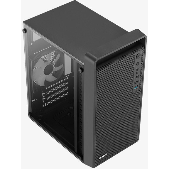 Gehäuse AeroCool CS-109-G-BK-v1 Black - EN72376 - Foto 3