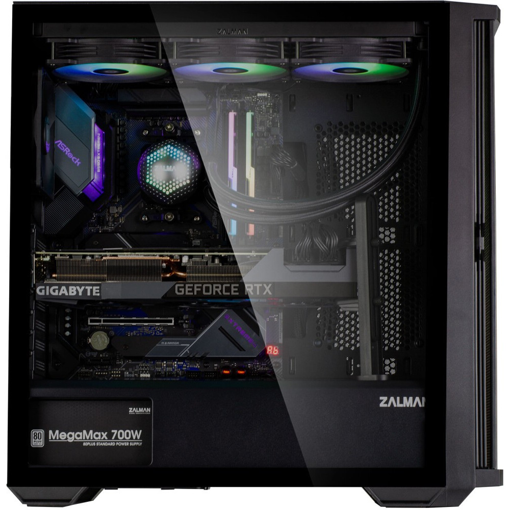 Gehäuse Zalman Z10 Black - Foto 5