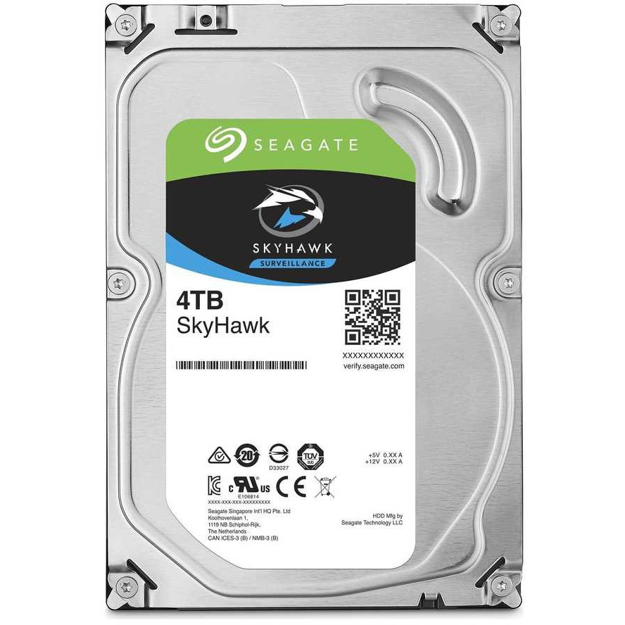 Festplatte 4TB SATA-III Seagate SkyHawk Surveillance (ST4000VX016)