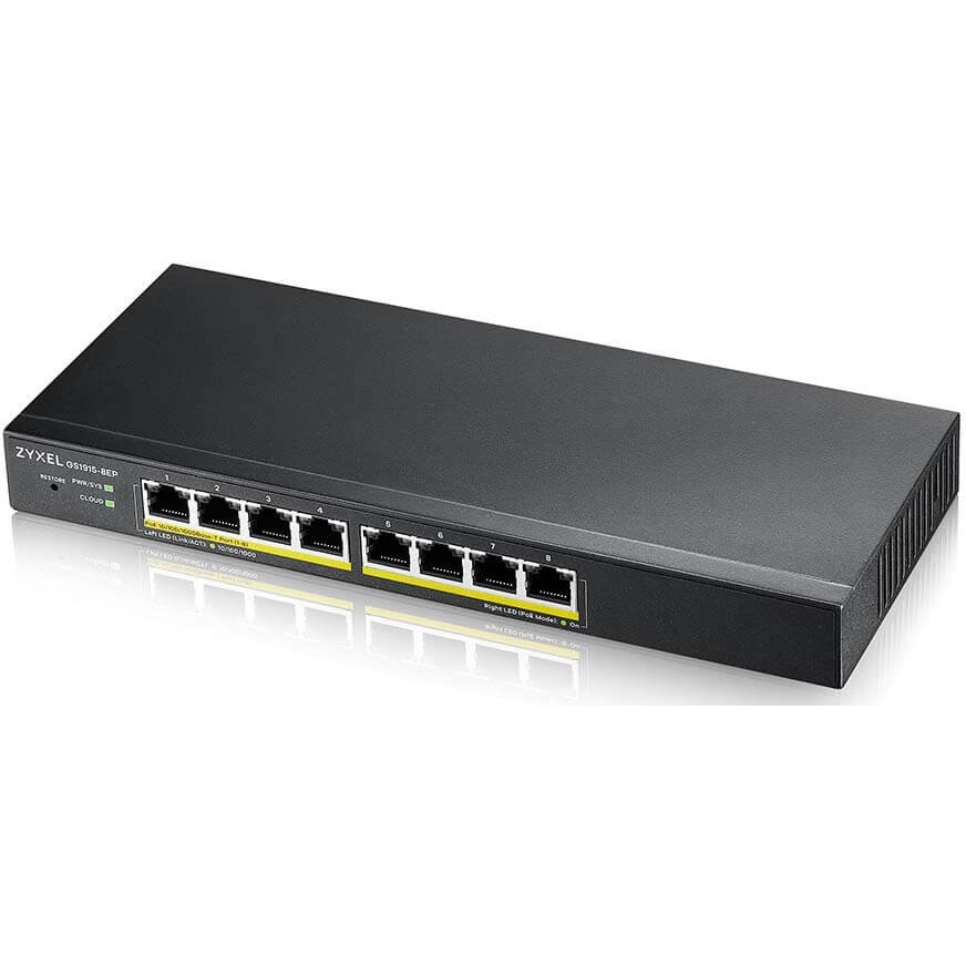 Commutateur (switch) Zyxel GS1915-8EP - GS1915-8EP-EU0101F - Foto 3