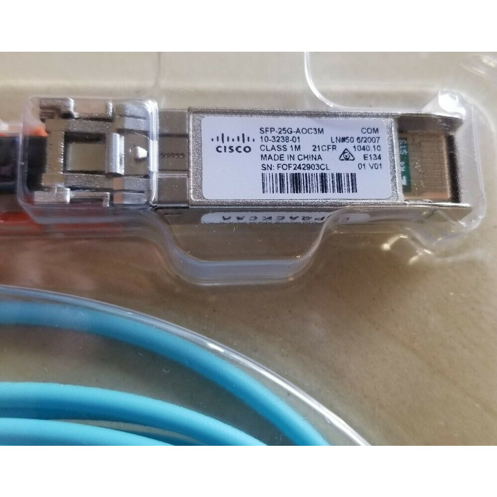 Câble SFP28 Cisco SFP-25G-AOC3M= - photo 3