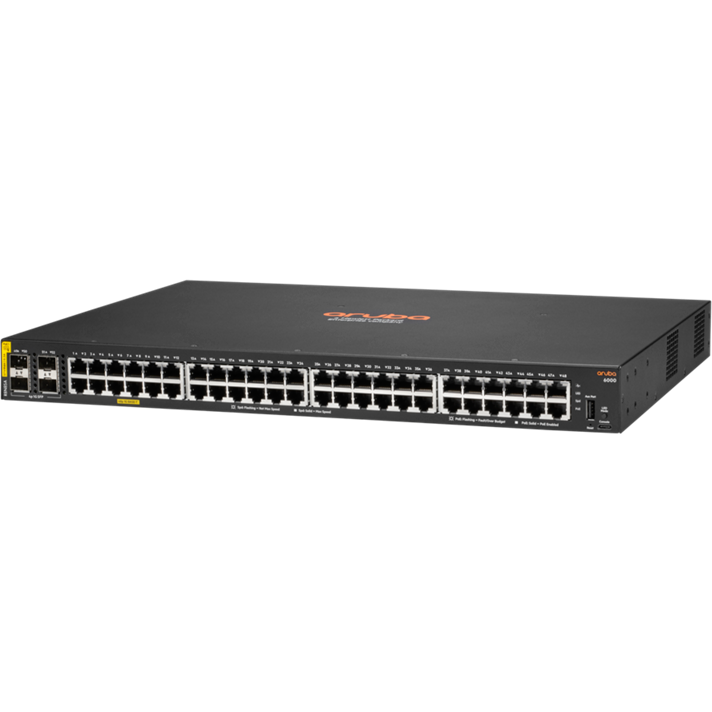 Commutateur (switch) HPE R8N85A Aruba 6000 48G Class4 PoE 4SFP 370W Switch - Foto 2