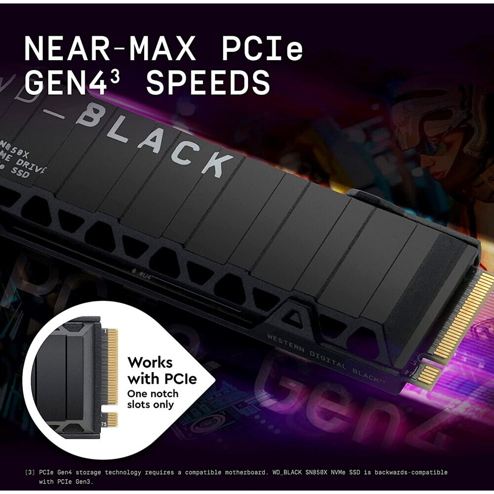 SSD interne 2TB WD Black SN850X (WDS200T2XHE) - photo 4