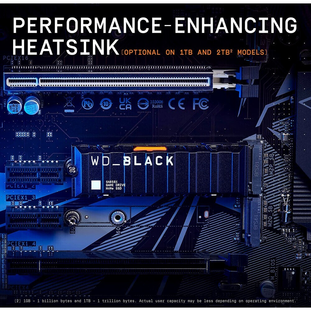 SSD interne 2TB WD Black SN850X (WDS200T2XHE) - photo 7