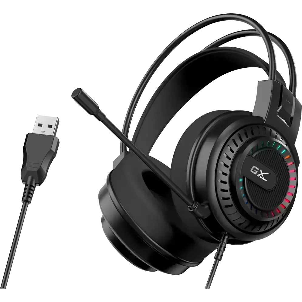 Headset Genius HS-GX570U Black - 31710035400 - Foto 4