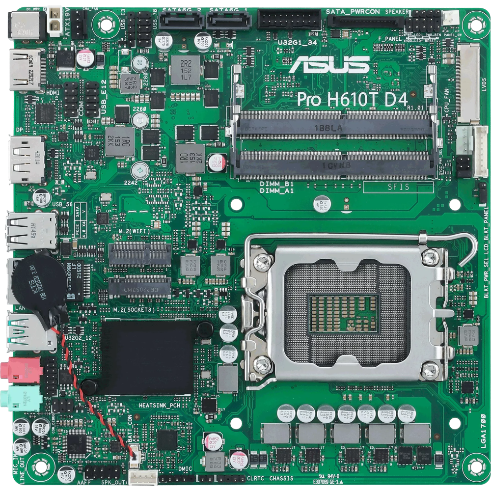 Mainboard ASUS PRO H610T D4-CSM