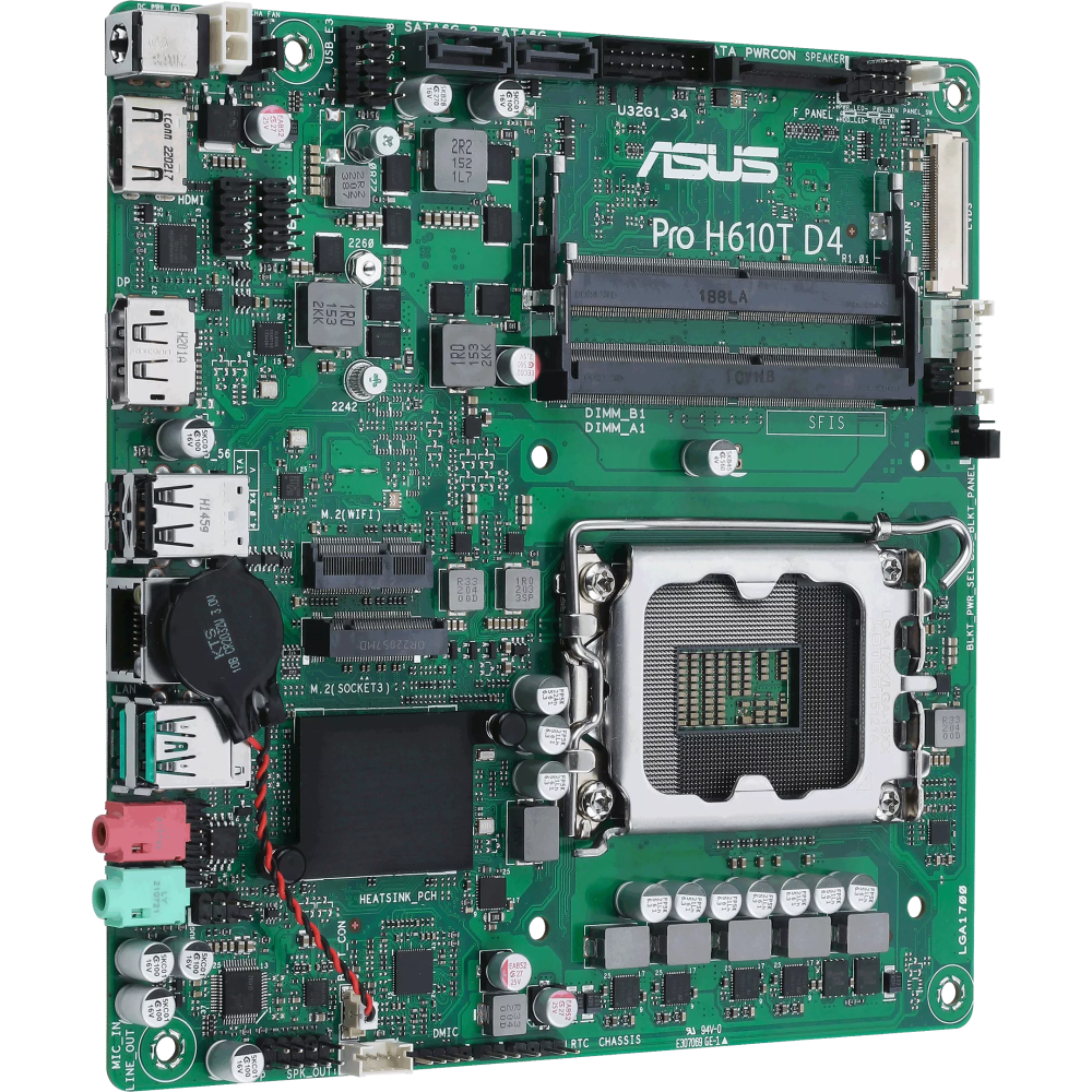 Mainboard ASUS PRO H610T D4-CSM - Foto 2