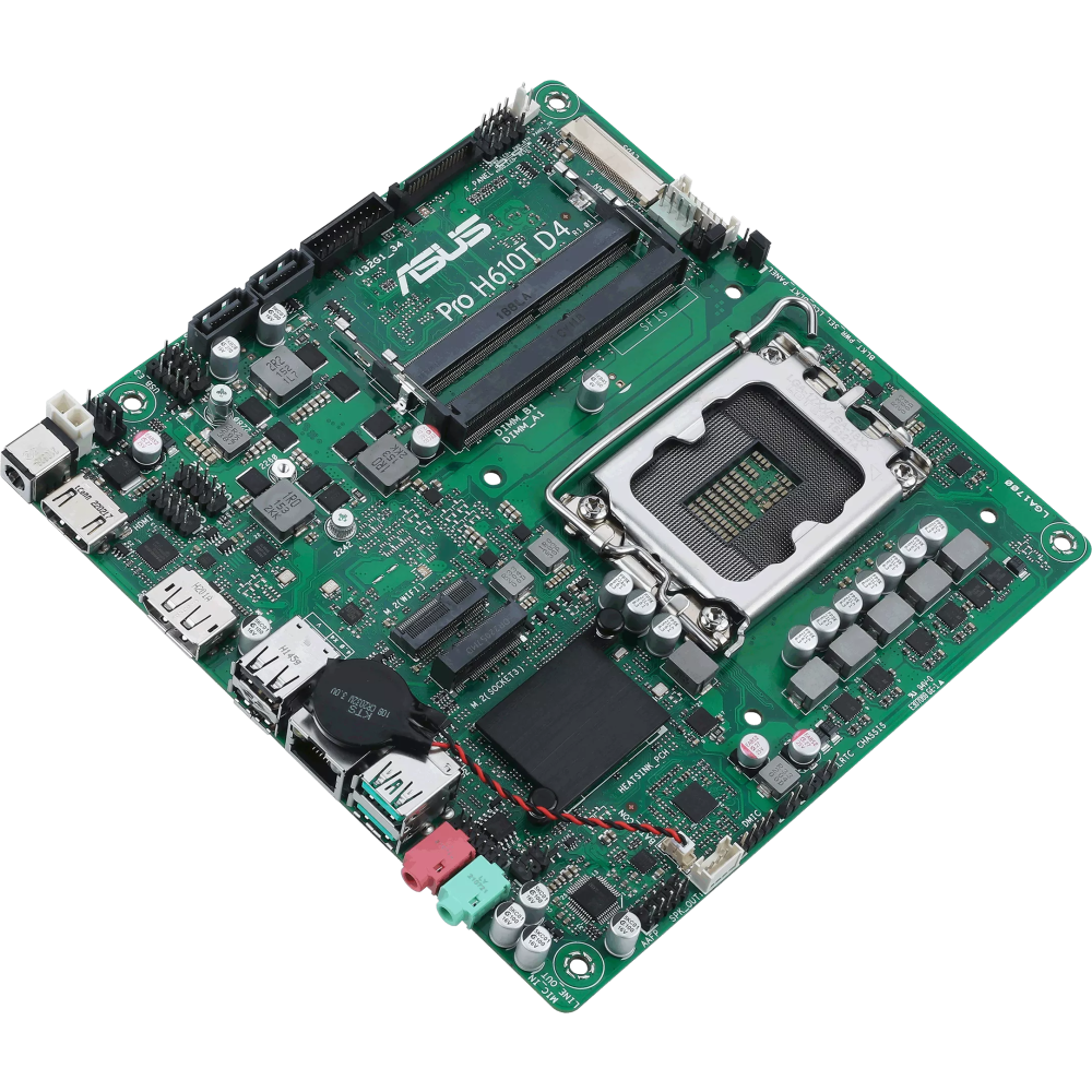 Mainboard ASUS PRO H610T D4-CSM - Foto 3