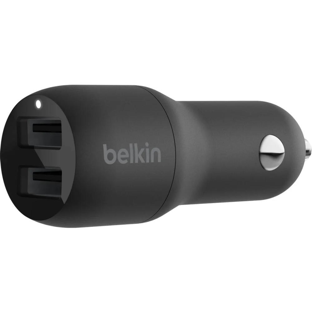 KFZ-Ladegerät Belkin BoostCharge Dual USB-A Car Charger 24W - CCB001btBK