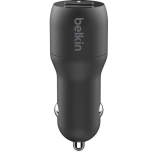 Chargeur de voiture pour voiture électrique Belkin BoostCharge Dual USB-A Car Charger 24W (CCB001btBK)