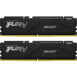 Mémoire vive 64GB DDR5 5600MHz Kingston Fury Beast (KF556C36BBEK2-64) (2x32GB KIT)