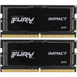 Mémoire vive 64GB DDR5 5600MHz Kingston Fury Impact SO-DIMM (KF556S40IBK2-64) (2x32GB KIT)