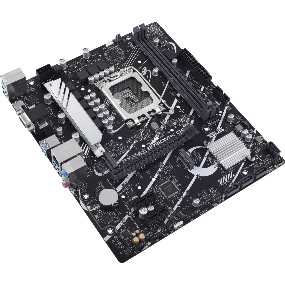 Mainboard ASUS PRIME B760M-K D4 - Foto 3