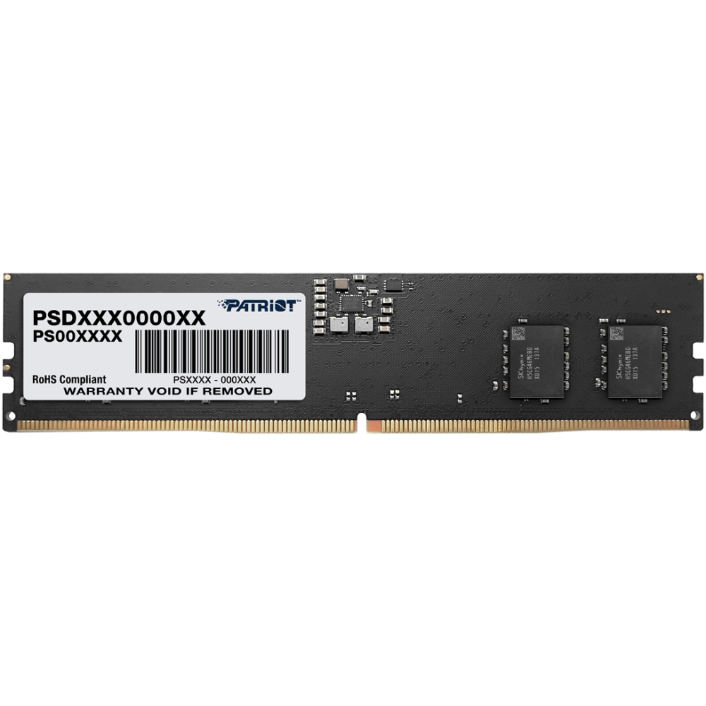 Arbeitsspeicher 32GB DDR5 5600MHz Patriot Signature (PSD532G56002)