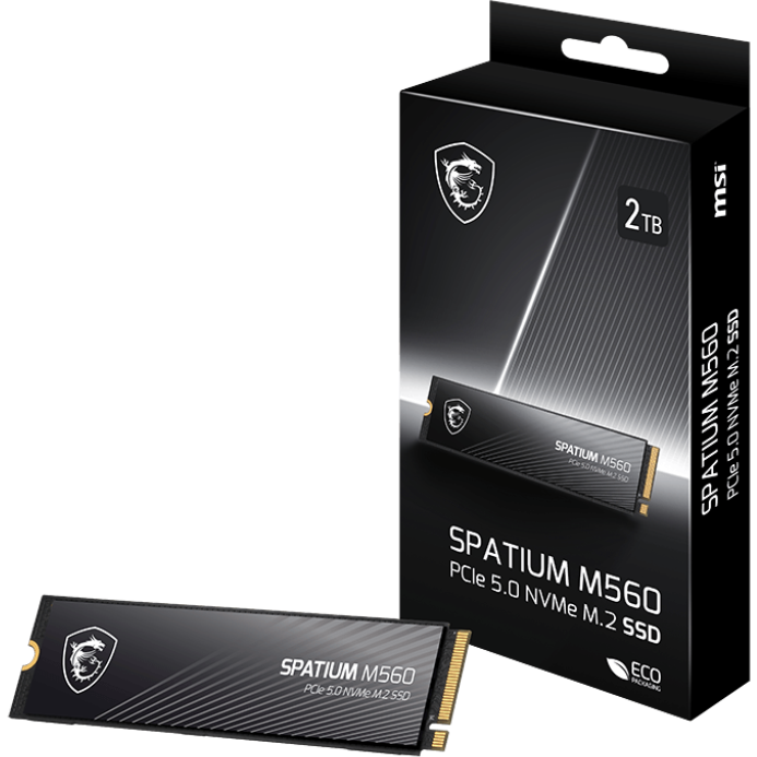 SSD interne 1TB MSI SPATIUM M560 (SPATIUM M560 PCIe 5.0 NVMe M.2 1TB) - S78-440L0F0-P83 - photo 5