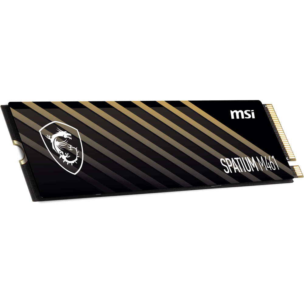 SSD interne 1TB MSI SPATIUM M461 (SPATIUM M461 PCIe 4.0 NVMe M.2 1TB) - S78-440L1D0-P83