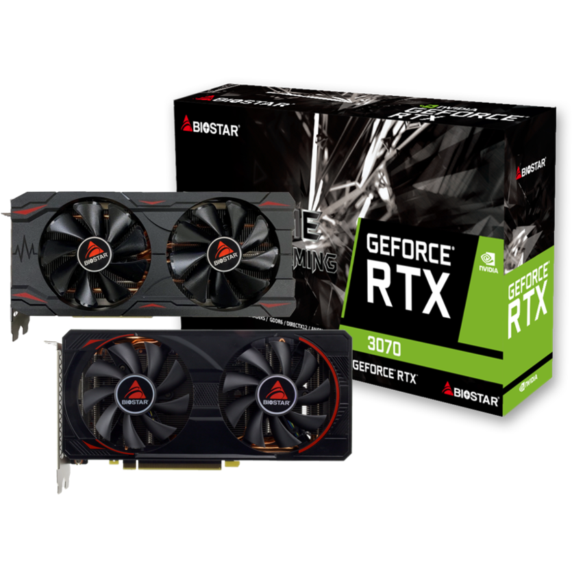 Carte graphique NVIDIA GeForce RTX 3070 Biostar 8GB (VN3706RM82) - Foto 3