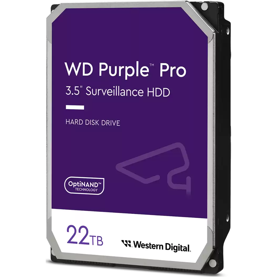 Festplatte 22TB SATA-III WD Purple Pro (WD221PURP)