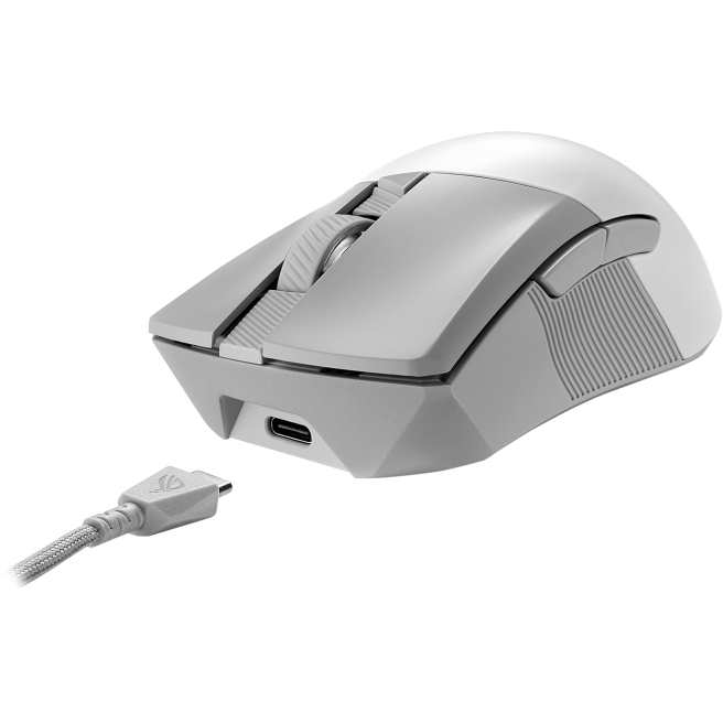 Maus ASUS ROG GLADIUS III WL AIMPOINT White - 90MP02Y0-BMUA10 - Foto 4