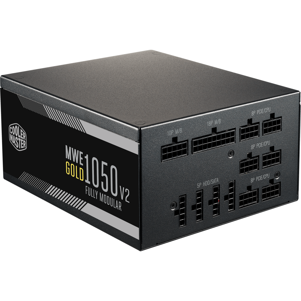Alimentation électrique 1050W Cooler Master MWE Gold 1050 FM V2 ATX 3.0 (MPE-A501-AFCAG-3EU)