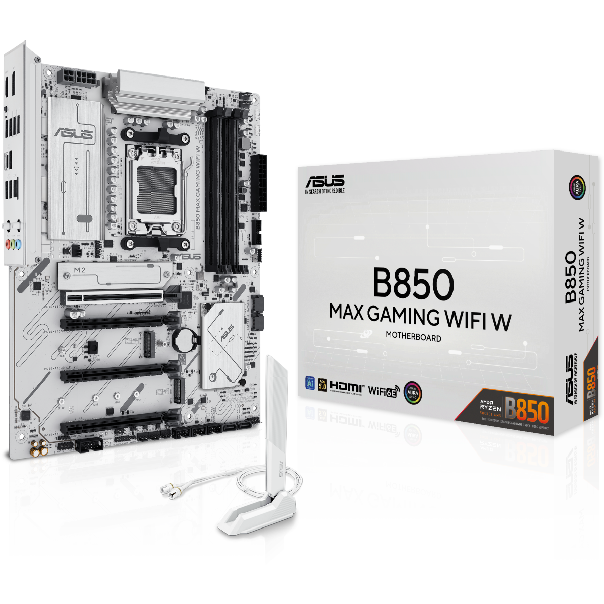Mainboard ASUS B850 MAX GAMING WIFI W - Foto 5