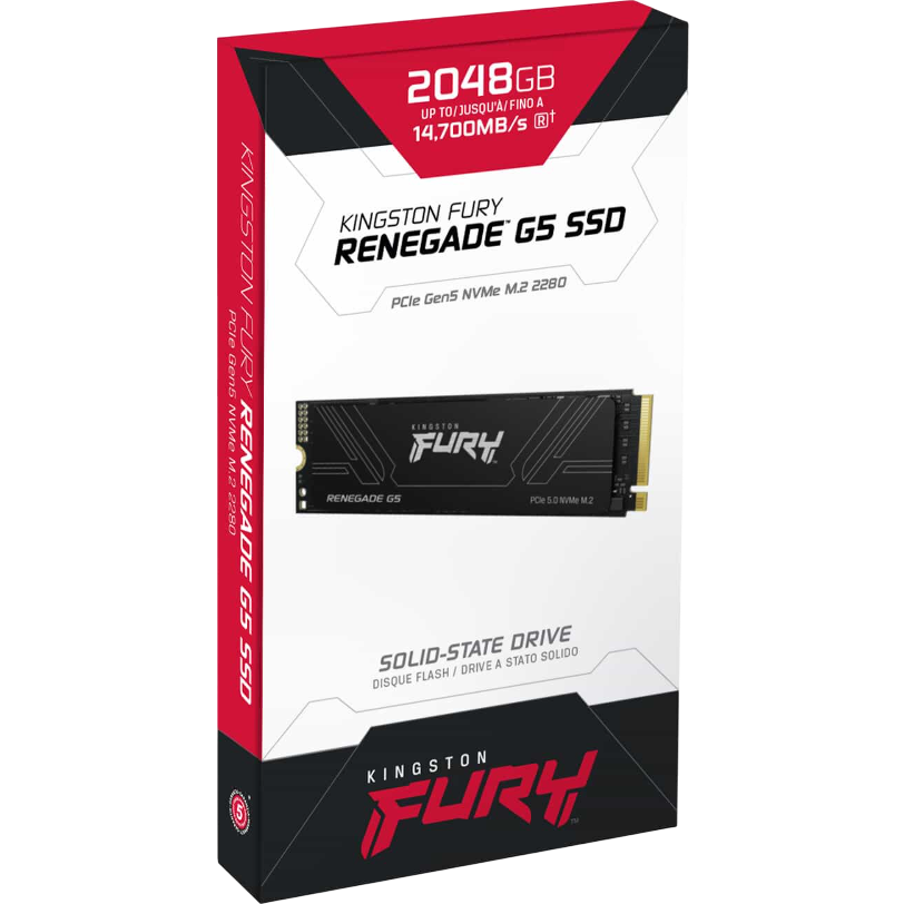 SSD-Speicher 2TB Kingston FURY Renegade G5 (SFYR2S/2T0) - Foto 3