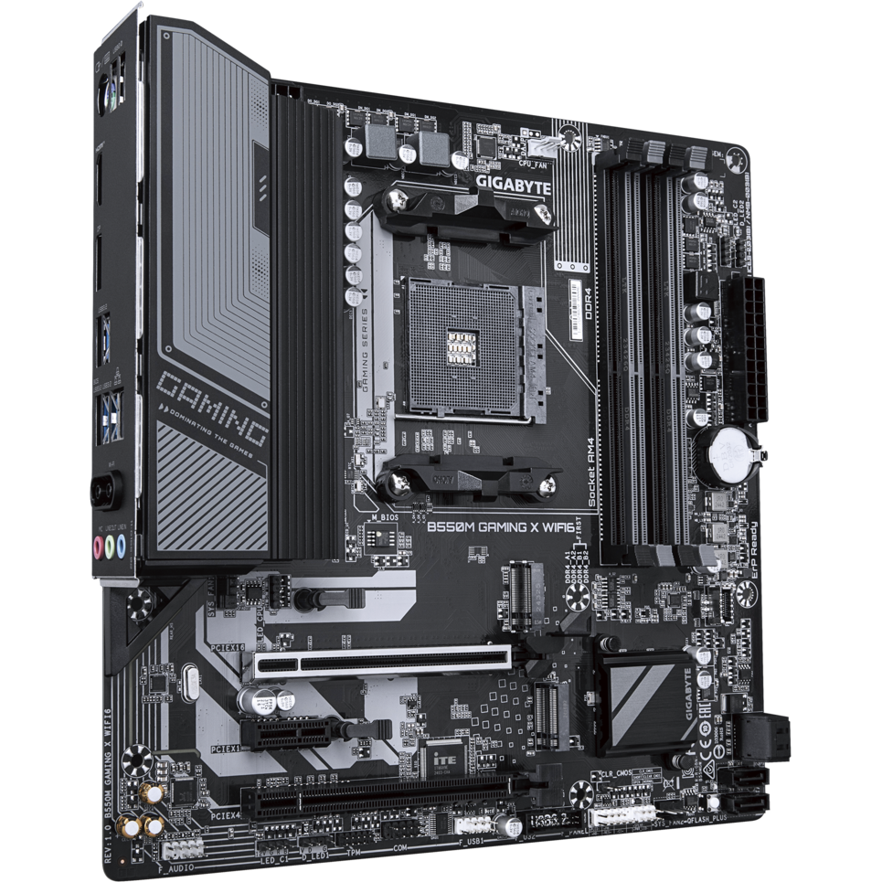 carte mère Gigabyte B550M GAMING X WIFI6 - photo 2