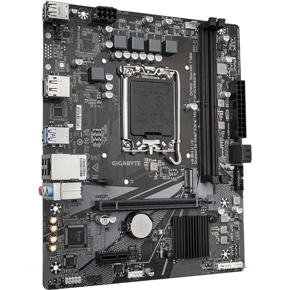Mainboard Gigabyte H610M K V2 - Foto 2