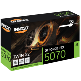 carte graphique NVIDIA GeForce RTX 5070 INNO3D TWIN X2 12GB (N50702-12D7-195064N)