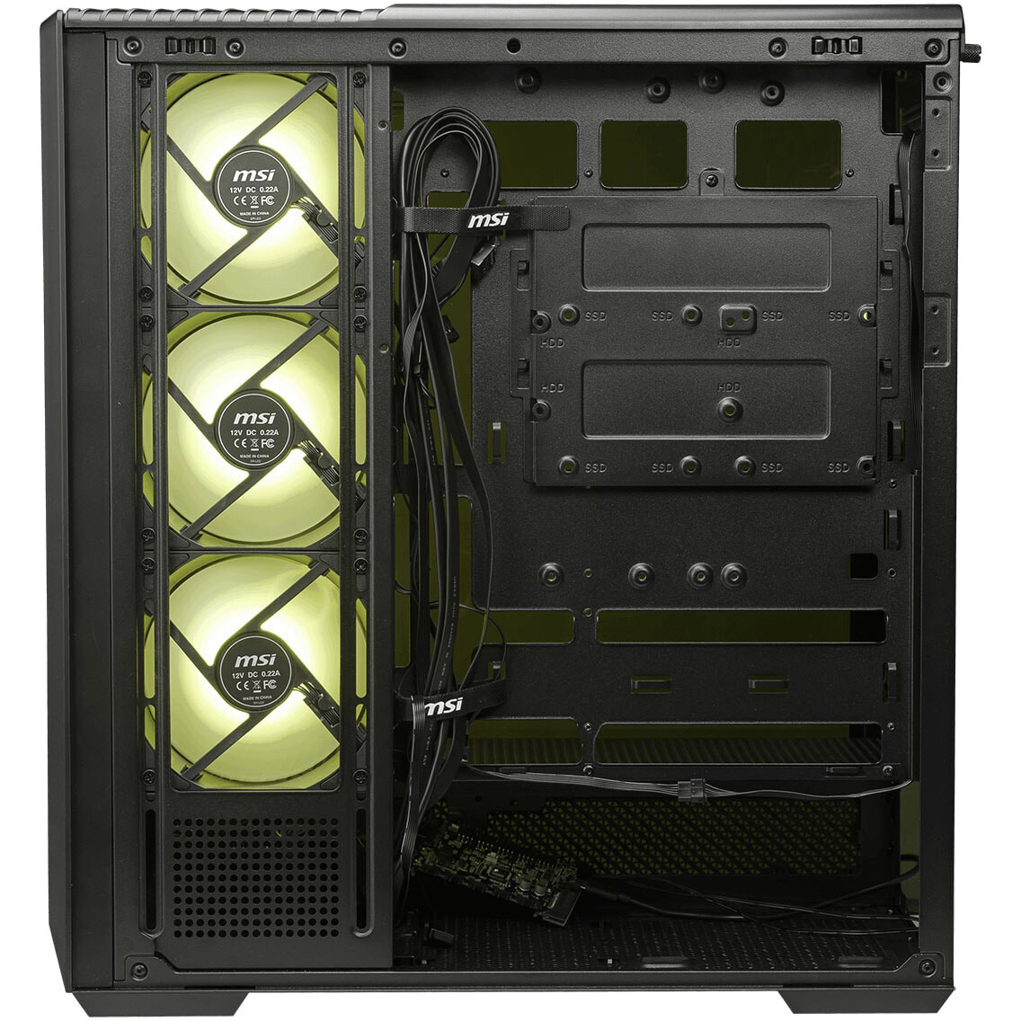 Gehäuse MSI MAG Pano 130R PZ Black - Foto 8