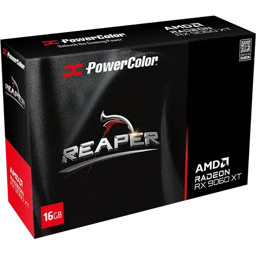 carte graphique AMD Radeon RX 9060 XT PowerColor Reaper 16GB (RX9060XT 16G-A) - photo 7
