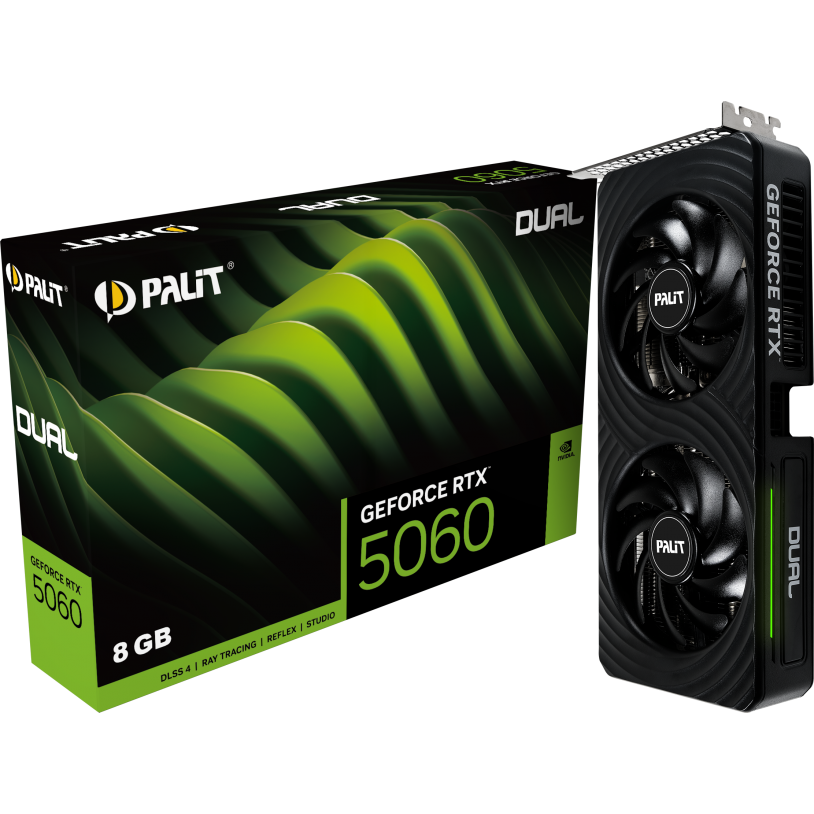 Carte graphique NVIDIA GeForce RTX 5060 Palit Dual 8GB (NE75060019P1-GB2063D) - photo 12