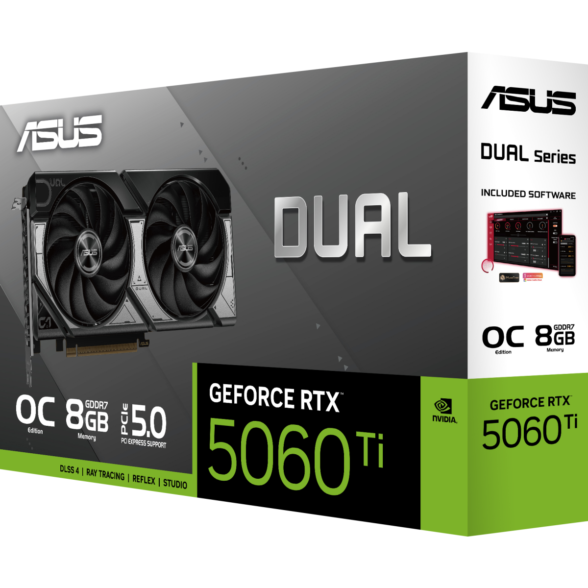 carte graphique NVIDIA GeForce RTX 5060 Ti ASUS OC 8GB (DUAL-RTX5060TI-O8G) - photo 7