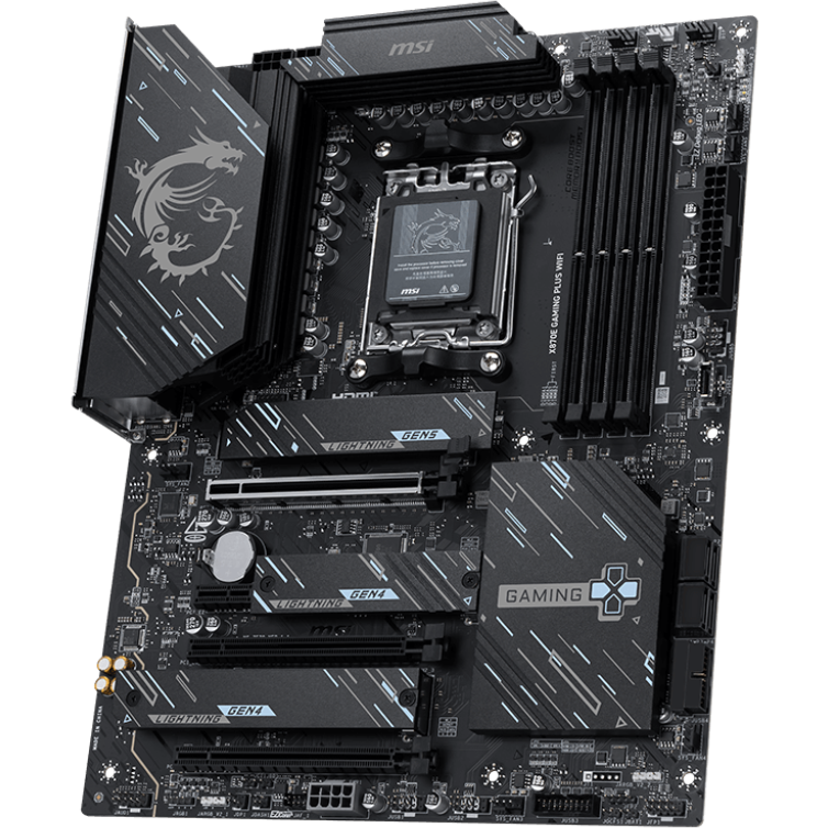 Carte mère MSI X870E GAMING PLUS WIFI - photo 2