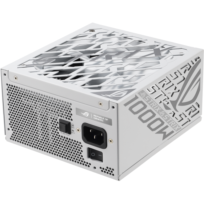 Alimentation électrique 1000W ASUS ROG Strix Platinum White Edition - 90YE00W4-B0NA00 - photo 2