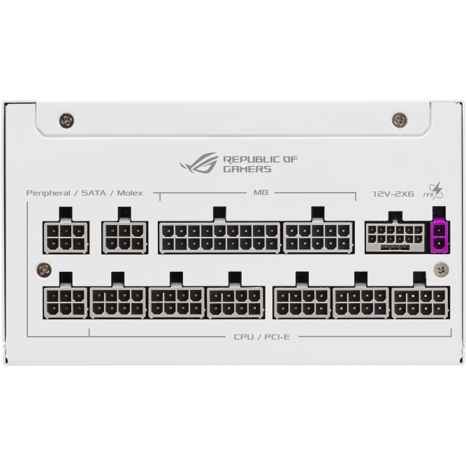 Alimentation électrique 1000W ASUS ROG Strix Platinum White Edition - 90YE00W4-B0NA00 - photo 4