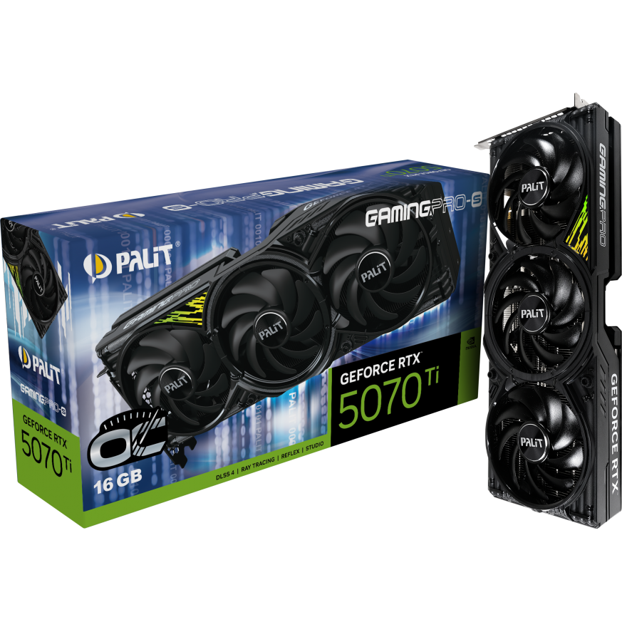 carte graphique NVIDIA GeForce RTX 5070 Ti Palit GamingPro-S OC 16GB (NE7507TS19T2-GB2031U) - photo 9