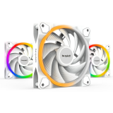 Ventilateur de boîtier Be Quiet Light Wings White 120mm PWM (3 pcs) (BL100)