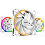 Ventilateur de boîtier Be Quiet Light Wings White 140mm High-speed PWM, 3 pcs (BL103)