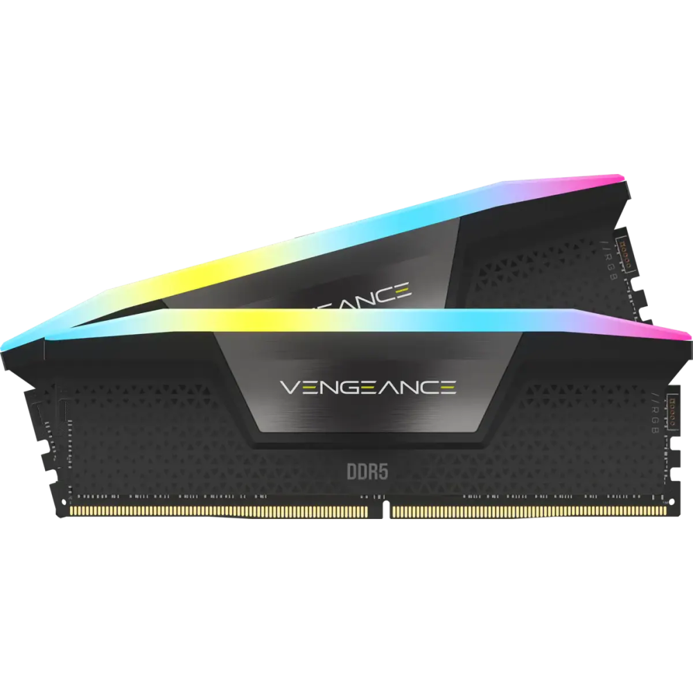 Arbeitsspeicher 32GB DDR5 6400MHz Corsair Vengeance RGB (CMH32GX5M2B6400C36) (2x16GB KIT) - Foto 2